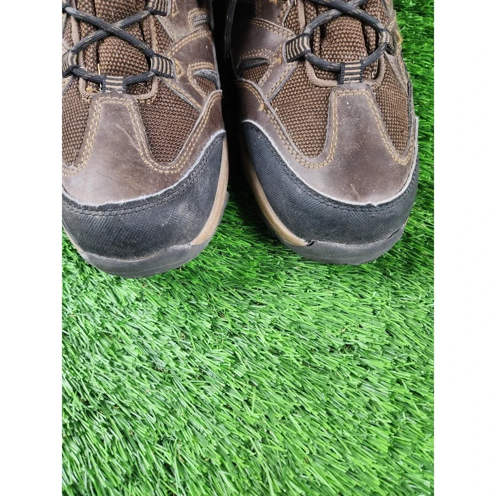 Eddie Bauer Snow Boots Mens Size 10.5 Brown Fairmont Waterproof‎ Hiking Ankle